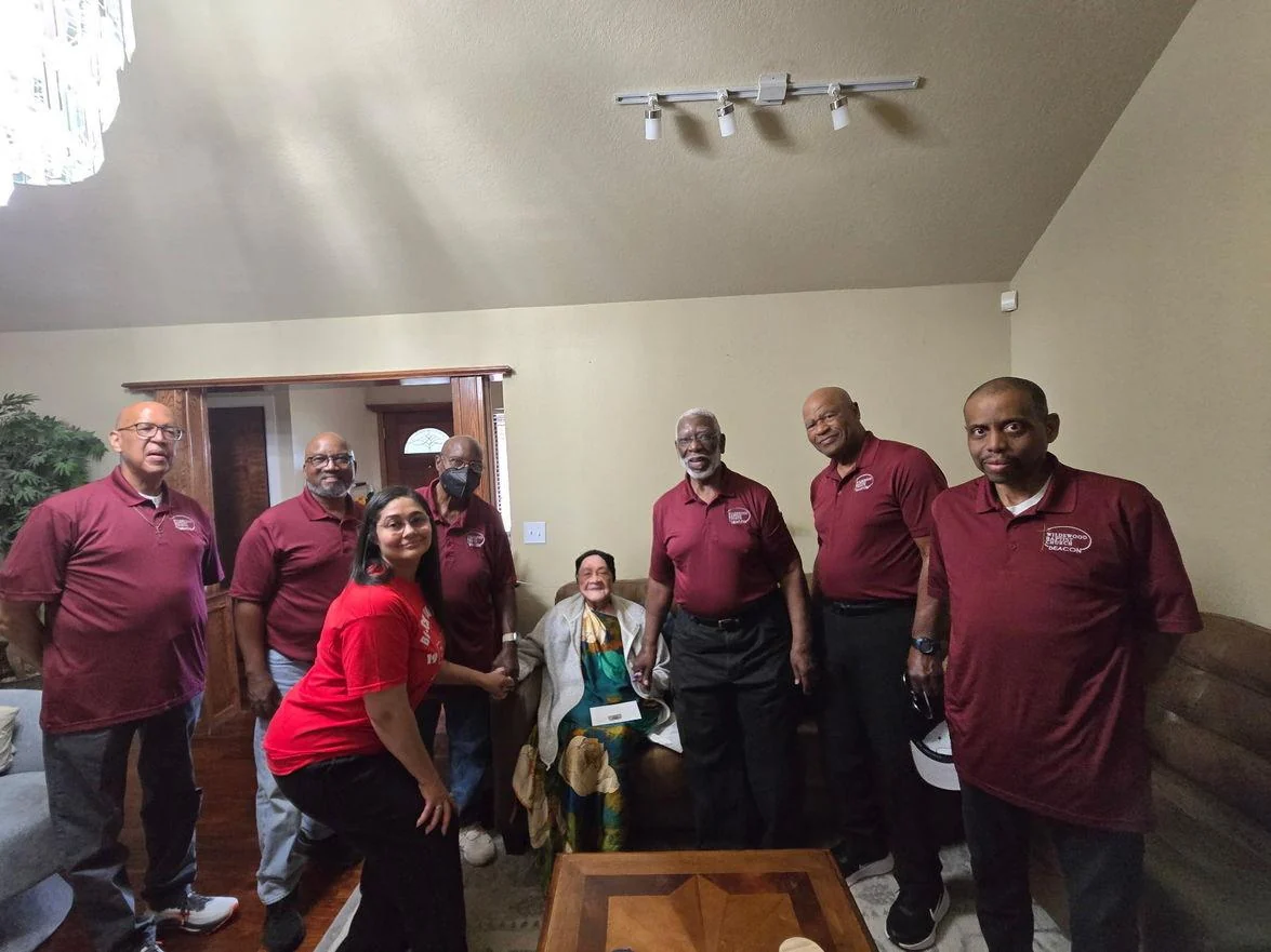 Wildewood deacons and church community in a photograph from its outreach and care gallery
